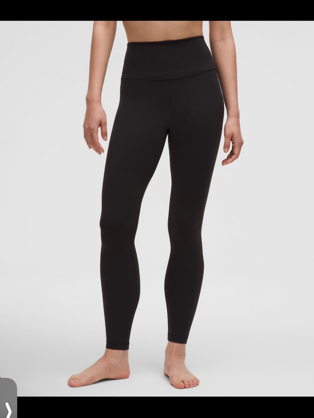 High-Waist Black Leggings